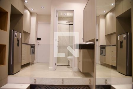 Sala de kitnet/studio para alugar com 1 quarto, 21m² em Santo Amaro, São Paulo