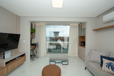 SALA de apartamento à venda com 2 quartos, 62m² em Buritis, Belo Horizonte