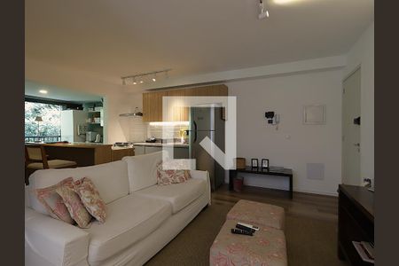 Sala de apartamento para alugar com 2 quartos, 61m² em Vila Progredior, São Paulo