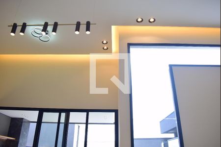 Sala de casa de condomínio para alugar com 4 quartos, 165m² em Distrito de Bonfim Paulista, Ribeirão Preto