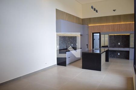 Sala/Cozinha de casa de condomínio para alugar com 4 quartos, 165m² em Distrito de Bonfim Paulista, Ribeirão Preto