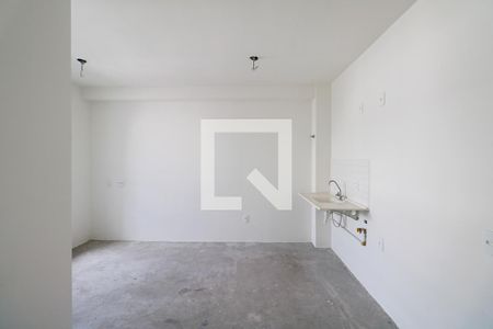 Sala/Cozinha de apartamento à venda com 2 quartos, 41m² em Canhema, Diadema