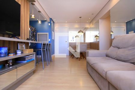 Sala de apartamento à venda com 2 quartos, 62m² em Navegantes, Porto Alegre