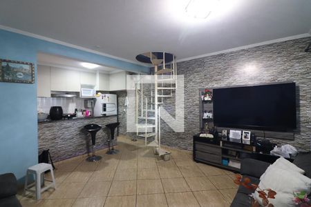 Sala/Cozinha de casa à venda com 3 quartos, 83m² em Sítio dos Vianas, São Bernardo do Campo