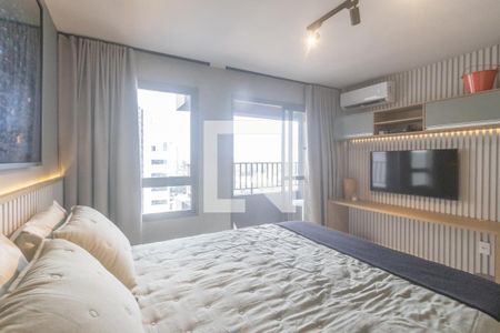 Studio de kitnet/studio para alugar com 1 quarto, 26m² em Indianópolis, São Paulo