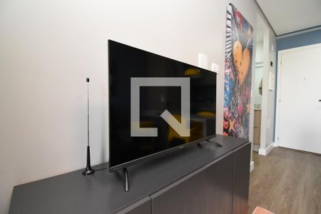 Sala e Cozinha de apartamento para alugar com 1 quarto, 31m² em Centro, Curitiba