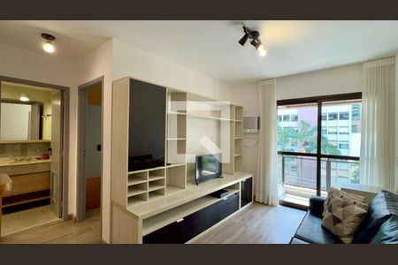 Sala de apartamento para alugar com 1 quarto, 50m² em Jardim Paulista, São Paulo