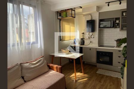 Sala de apartamento para alugar com 2 quartos, 42m² em Vila Andrade, São Paulo