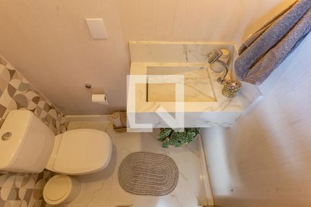Lavabo de apartamento à venda com 2 quartos, 69m² em Vila Gumercindo, São Paulo