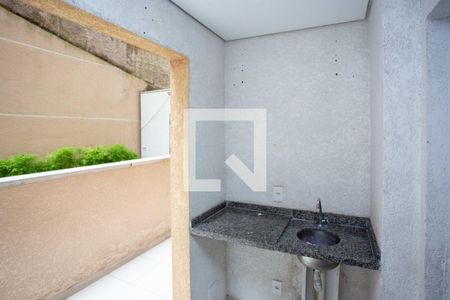 Varanda gourmet de apartamento para alugar com 2 quartos, 56m² em Centro, Diadema