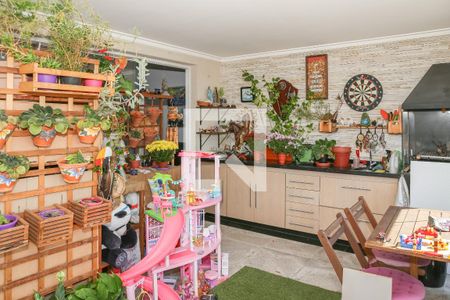 Varanda Gourmet de apartamento à venda com 3 quartos, 94m² em Vila Romana, São Paulo