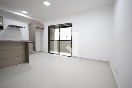 Sala e Cozinha de apartamento para alugar com 1 quarto, 56m² em Parque das Nações, Santo André