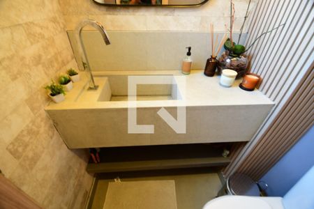 Lavabo de casa de condomínio à venda com 3 quartos, 145m² em Bosque das Palmeiras, Campinas