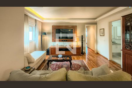 Sala de apartamento à venda com 3 quartos, 130m² em Vila Campo Grande, São Paulo