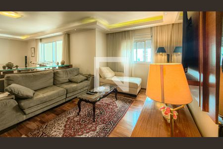 Sala de apartamento à venda com 3 quartos, 130m² em Vila Campo Grande, São Paulo