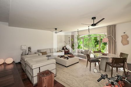 Sala de apartamento à venda com 3 quartos, 210m² em Vila Morumbi, São Paulo