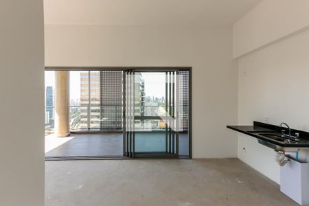 Sala / Cozinha de apartamento à venda com 2 quartos, 87m² em Butantã, São Paulo