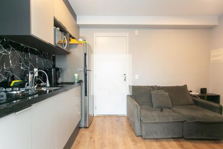 Sala / Cozinha  de apartamento à venda com 2 quartos, 32m² em Cidade Antônio Estêvão de Carvalho, São Paulo