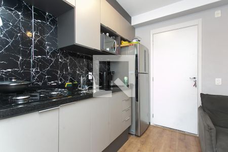 Sala / Cozinha  de apartamento à venda com 2 quartos, 32m² em Cidade Antônio Estêvão de Carvalho, São Paulo