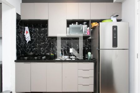 Sala / Cozinha  de apartamento à venda com 2 quartos, 32m² em Cidade Antônio Estêvão de Carvalho, São Paulo