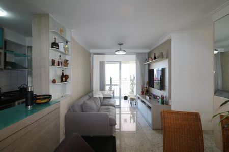 Sala de apartamento à venda com 2 quartos, 70m² em Olímpico, São Caetano do Sul