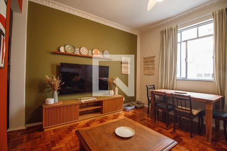 Sala de apartamento para alugar com 4 quartos, 110m² em Tijuca, Rio de Janeiro