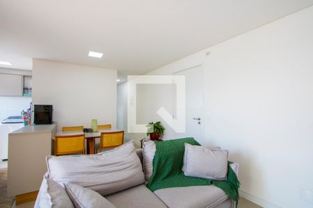Sala de apartamento à venda com 2 quartos, 53m² em Casa Branca, Santo André