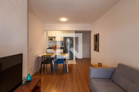 Sala de apartamento para alugar com 2 quartos, 59m² em Vila Romana, São Paulo