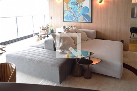 Sala de apartamento à venda com 1 quarto, 70m² em Vila Madalena, São Paulo