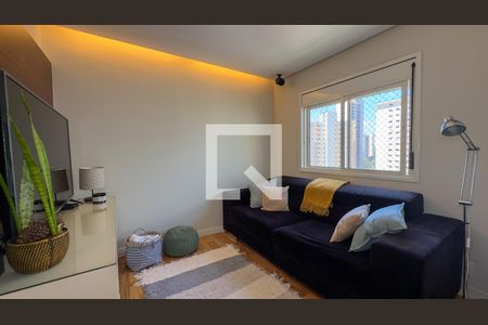 Sala de apartamento à venda com 2 quartos, 110m² em Brooklin, São Paulo