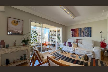 Sala de apartamento à venda com 2 quartos, 110m² em Brooklin, São Paulo