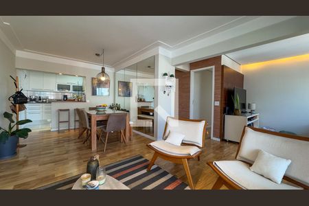 Sala de apartamento à venda com 2 quartos, 110m² em Brooklin, São Paulo