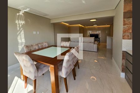 Sala/Área Gourmet de apartamento à venda com 2 quartos, 108m² em Vila Gilda, Santo André