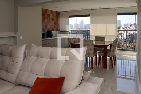 Sala/Área Gourmet de apartamento à venda com 2 quartos, 108m² em Vila Gilda, Santo André