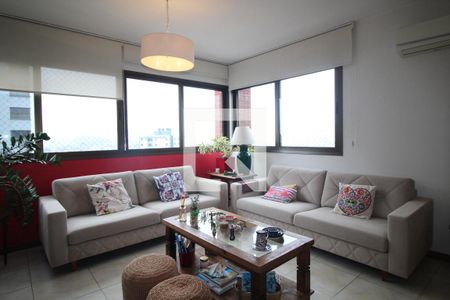 Sala de apartamento à venda com 3 quartos, 88m² em Petrópolis, Porto Alegre