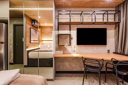 Estúdio de kitnet/studio para alugar com 1 quarto, 31m² em Brooklin, São Paulo