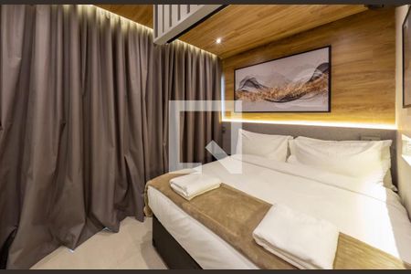 Sala/Quarto de kitnet/studio para alugar com 1 quarto, 27m² em Jardim das Acacias, São Paulo