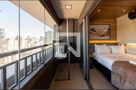 Sala/Quarto de apartamento para alugar com 1 quarto, 27m² em Jardim das Acacias, São Paulo