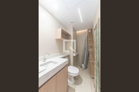 Banheiro de apartamento para alugar com 1 quarto, 29m² em Vila Cordeiro, São Paulo