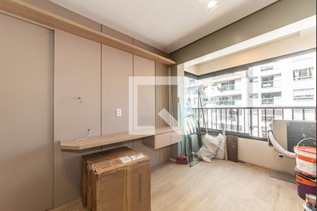 Sala de apartamento para alugar com 1 quarto, 29m² em Vila Cordeiro, São Paulo