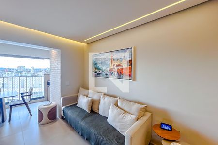 Sala de apartamento à venda com 3 quartos, 79m² em Chácara Seis de Outubro, São Paulo