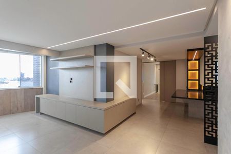 Sala de apartamento à venda com 3 quartos, 101m² em Belvedere, Belo Horizonte