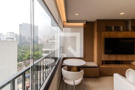 Sala de apartamento para alugar com 1 quarto, 37m² em Consolação, São Paulo