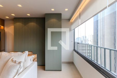 Sala de apartamento para alugar com 1 quarto, 37m² em Consolação, São Paulo