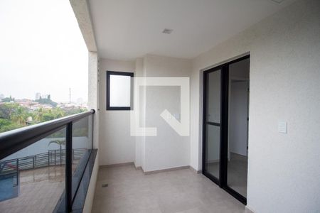 Varanda da Sala de apartamento para alugar com 1 quarto, 37m² em Jardim America, Sorocaba