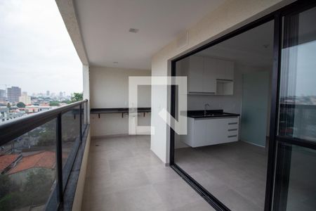 Varanda da Sala de apartamento para alugar com 2 quartos, 67m² em Jardim America, Sorocaba