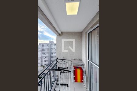 Varanda da Sala de apartamento para alugar com 2 quartos, 50m² em Parque da Mooca, São Paulo