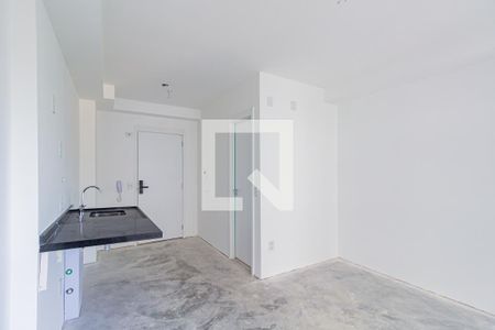 Sala/Quarto de kitnet/studio para alugar com 1 quarto, 27m² em Santo Amaro, São Paulo