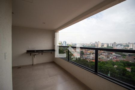 Varanda da Sala de apartamento para alugar com 1 quarto, 41m² em Jardim America, Sorocaba