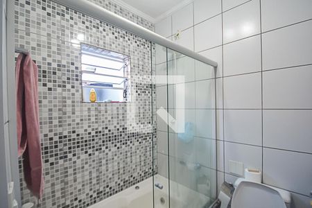 Banheiro da Suíte de casa à venda com 3 quartos, 184m² em Vila Israel, São Bernardo do Campo